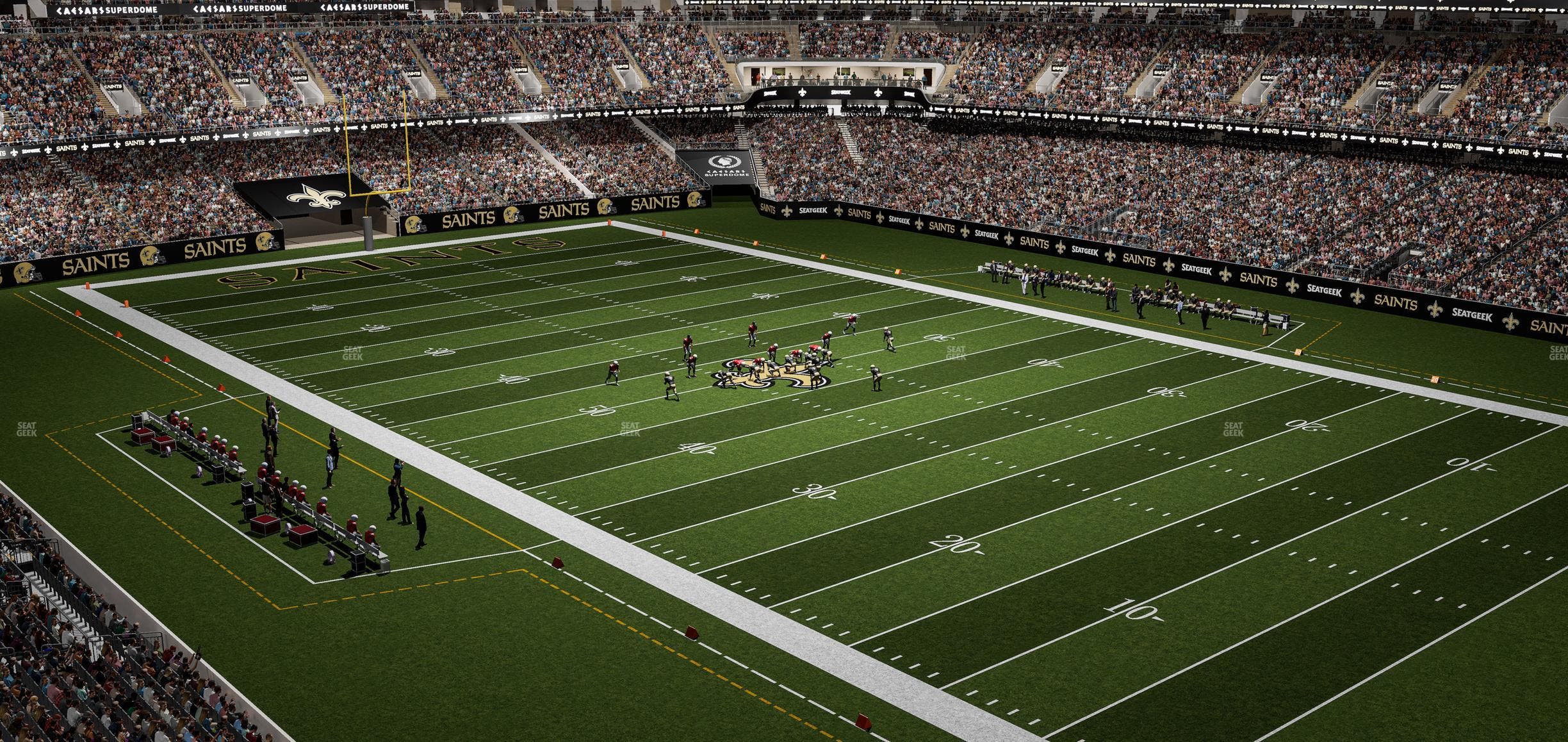 Caesars Superdome - Section Suite 403 Seat View
