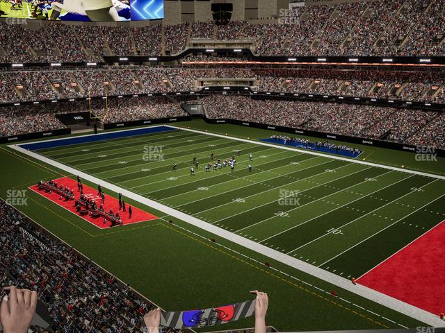 Caesars Superdome - Section Suite 404 Seat View Caesars Superdome - Section Suite 404 Seat View