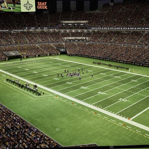 Caesars Superdome - Section Suite 404 Seat View