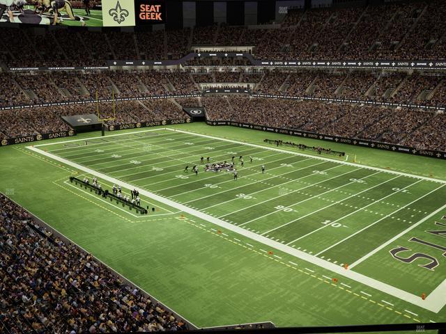 Caesars Superdome - Section Suite 404 Seat View
