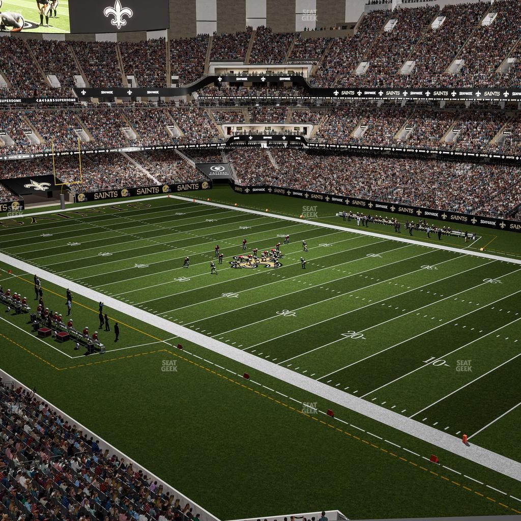 Caesars Superdome - Section Suite 404 Seat View