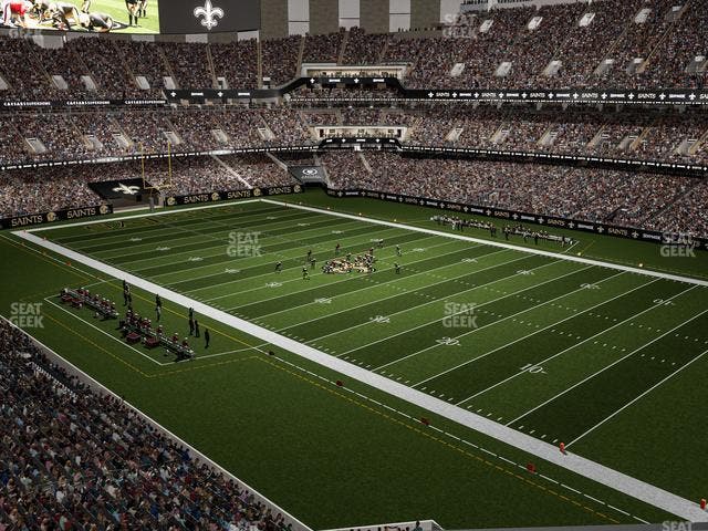 Caesars Superdome - Section Suite 404 Seat View