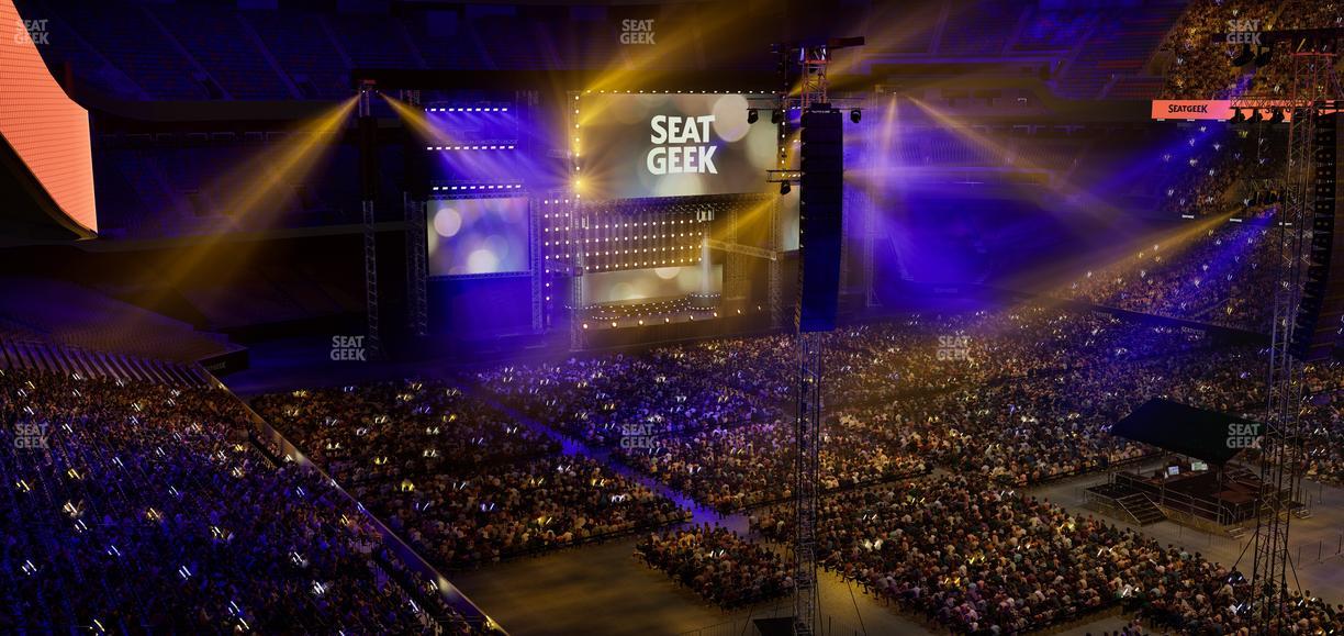 Caesars Superdome - Section Suite 404 Seat View