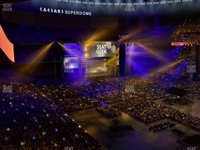 Caesars Superdome - Section Suite 404 Seat View Caesars Superdome - Section Suite 404 Seat View