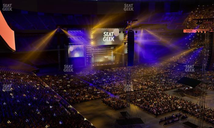 Caesars Superdome - Section Suite 404 Seat View