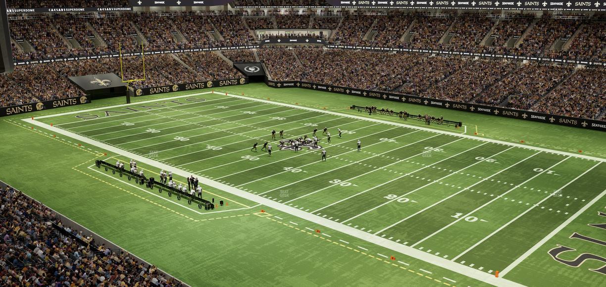 Caesars Superdome - Section Suite 405 Seat View