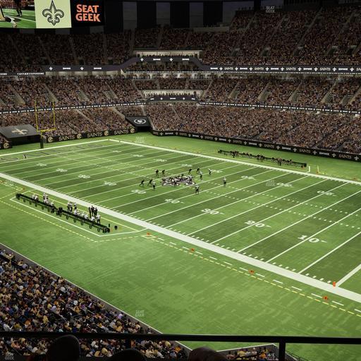 Caesars Superdome - Section Suite 405 Seat View