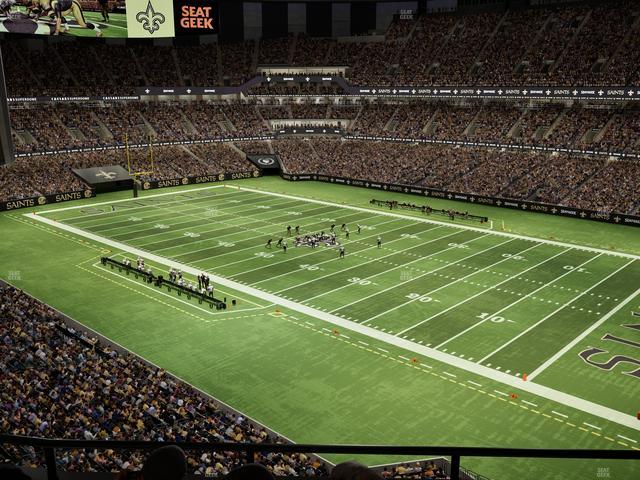 Caesars Superdome - Section Suite 405 Seat View
