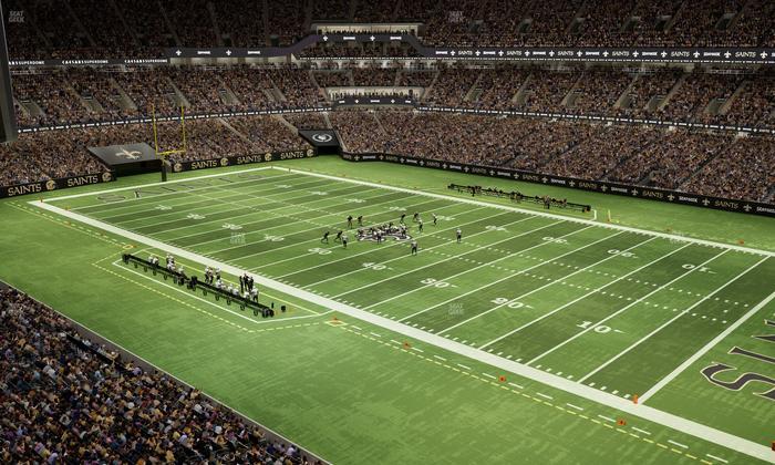 Caesars Superdome - Section Suite 405 Seat View