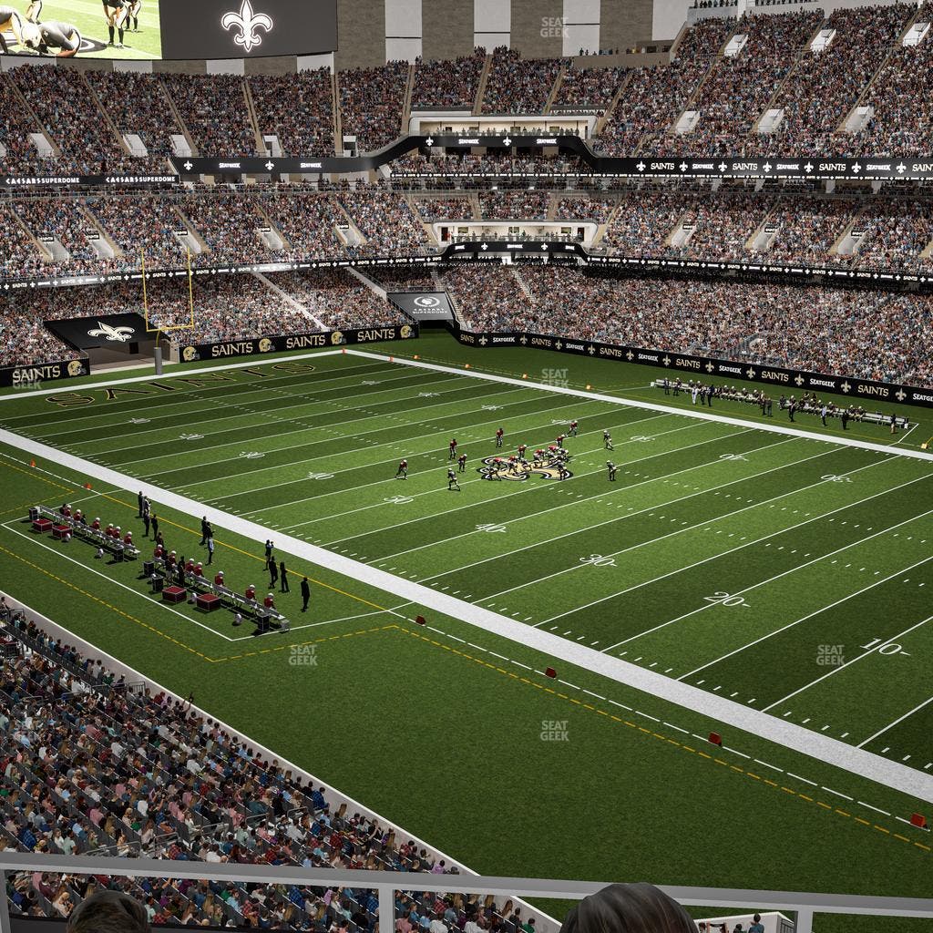 Caesars Superdome - Section Suite 405 Seat View