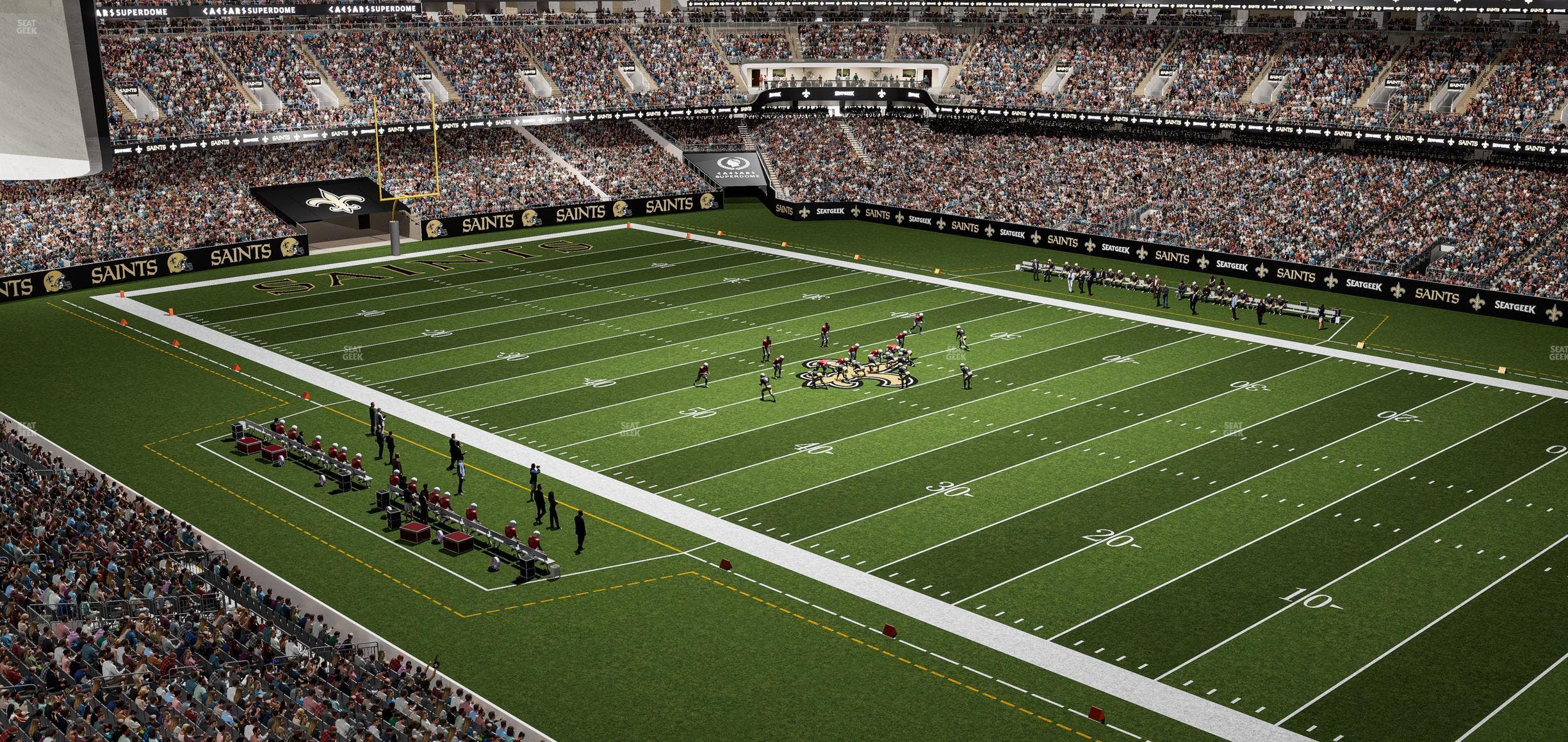 Caesars Superdome - Section Suite 405 Seat View
