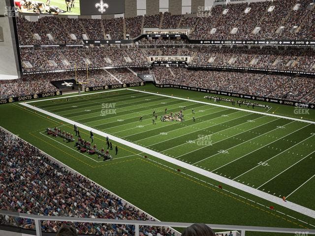 Caesars Superdome - Section Suite 405 Seat View