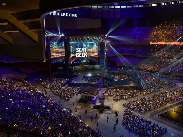 Caesars Superdome - Section Suite 405 Seat View