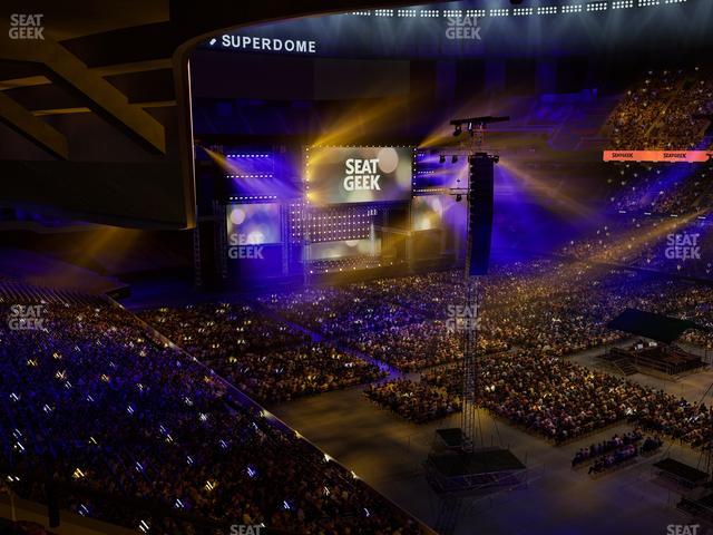 Caesars Superdome - Section Suite 405 Seat View Caesars Superdome - Section Suite 405 Seat View