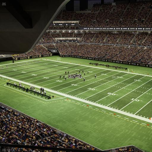 Caesars Superdome - Section Suite 406 Seat View