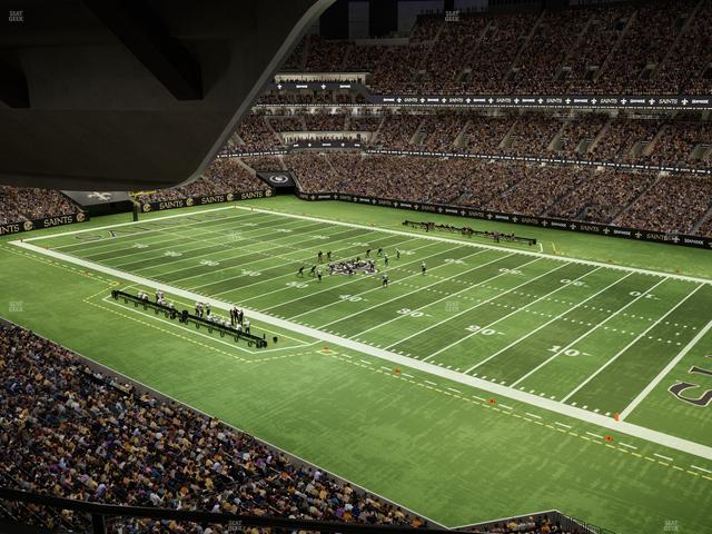 Caesars Superdome - Section Suite 406 Seat View