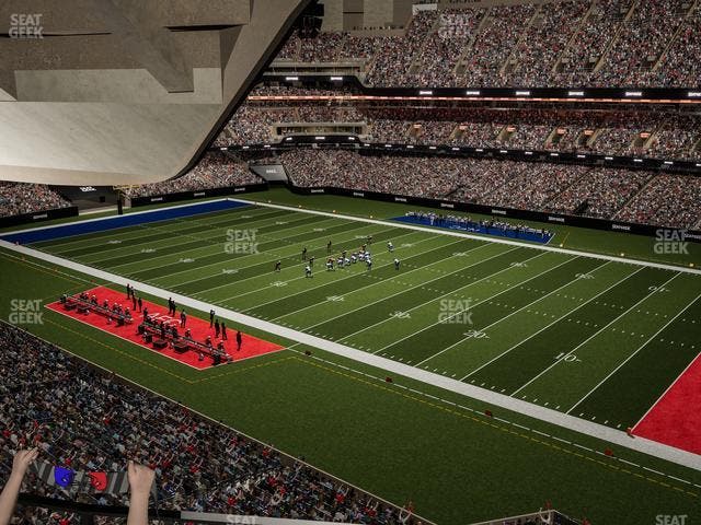 Caesars Superdome - Section Suite 406 Seat View