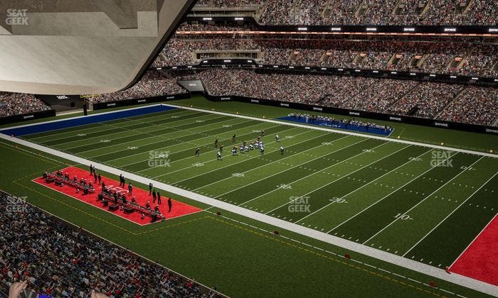 Caesars Superdome - Section Suite 406 Seat View