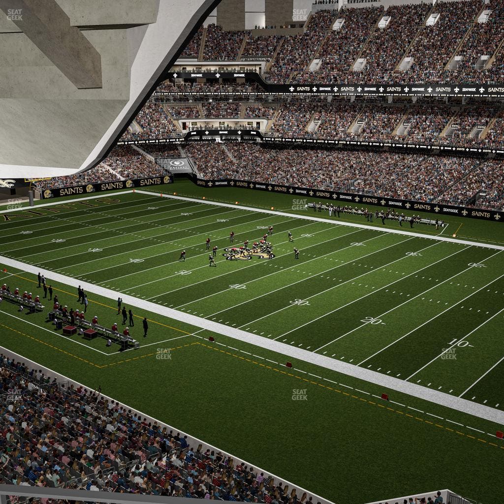 Caesars Superdome - Section Suite 406 Seat View