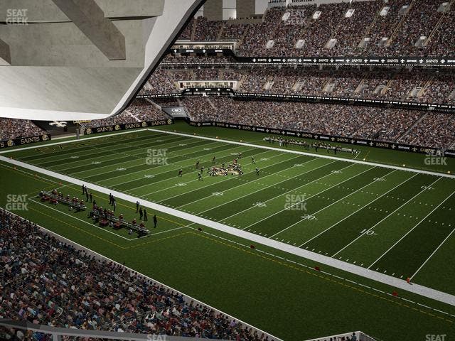 Caesars Superdome - Section Suite 406 Seat View
