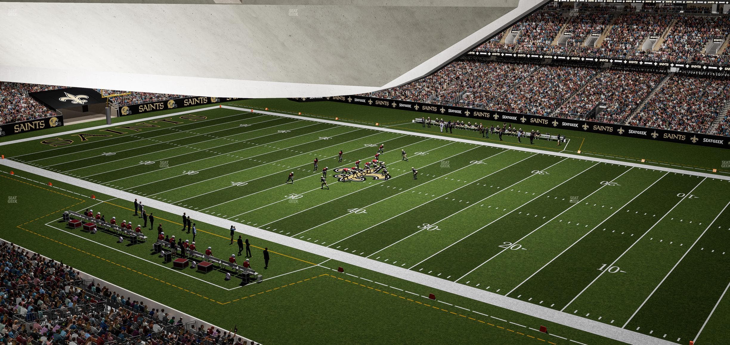 Caesars Superdome - Section Suite 407 Seat View