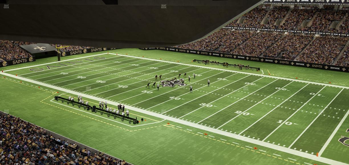 Caesars Superdome - Section Suite 407 Seat View