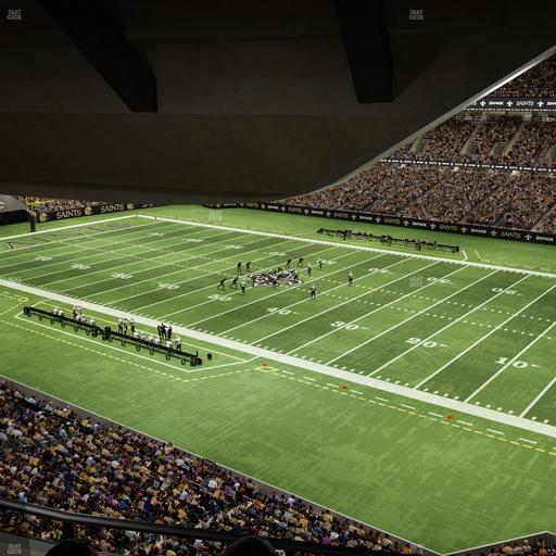 Caesars Superdome - Section Suite 407 Seat View