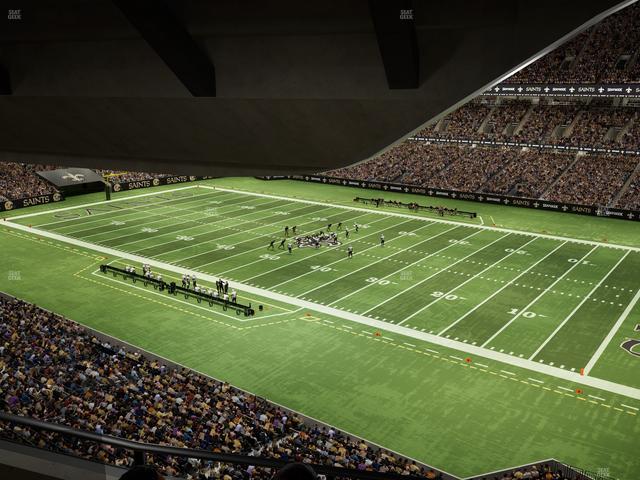 Caesars Superdome - Section Suite 407 Seat View