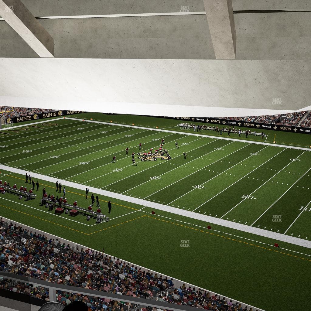 Caesars Superdome - Section Suite 408 Seat View