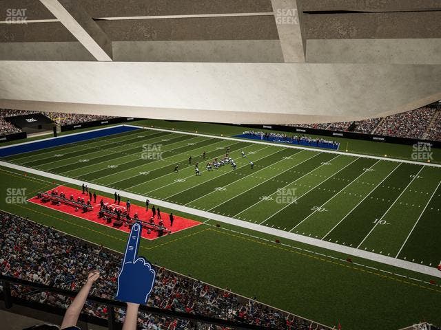 Caesars Superdome - Section Suite 408 Seat View