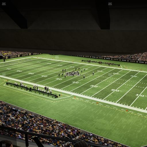 Caesars Superdome - Section Suite 408 Seat View