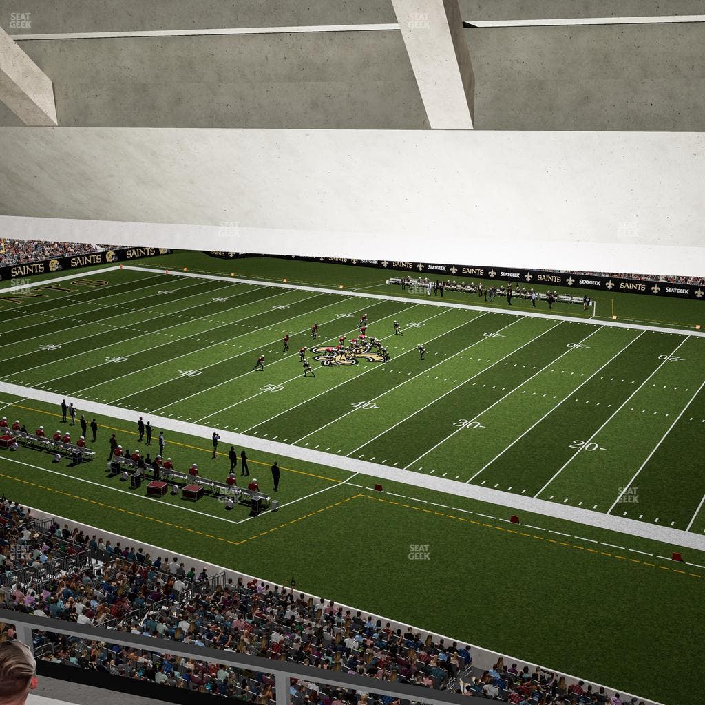 Caesars Superdome - Section Suite 409 Seat View