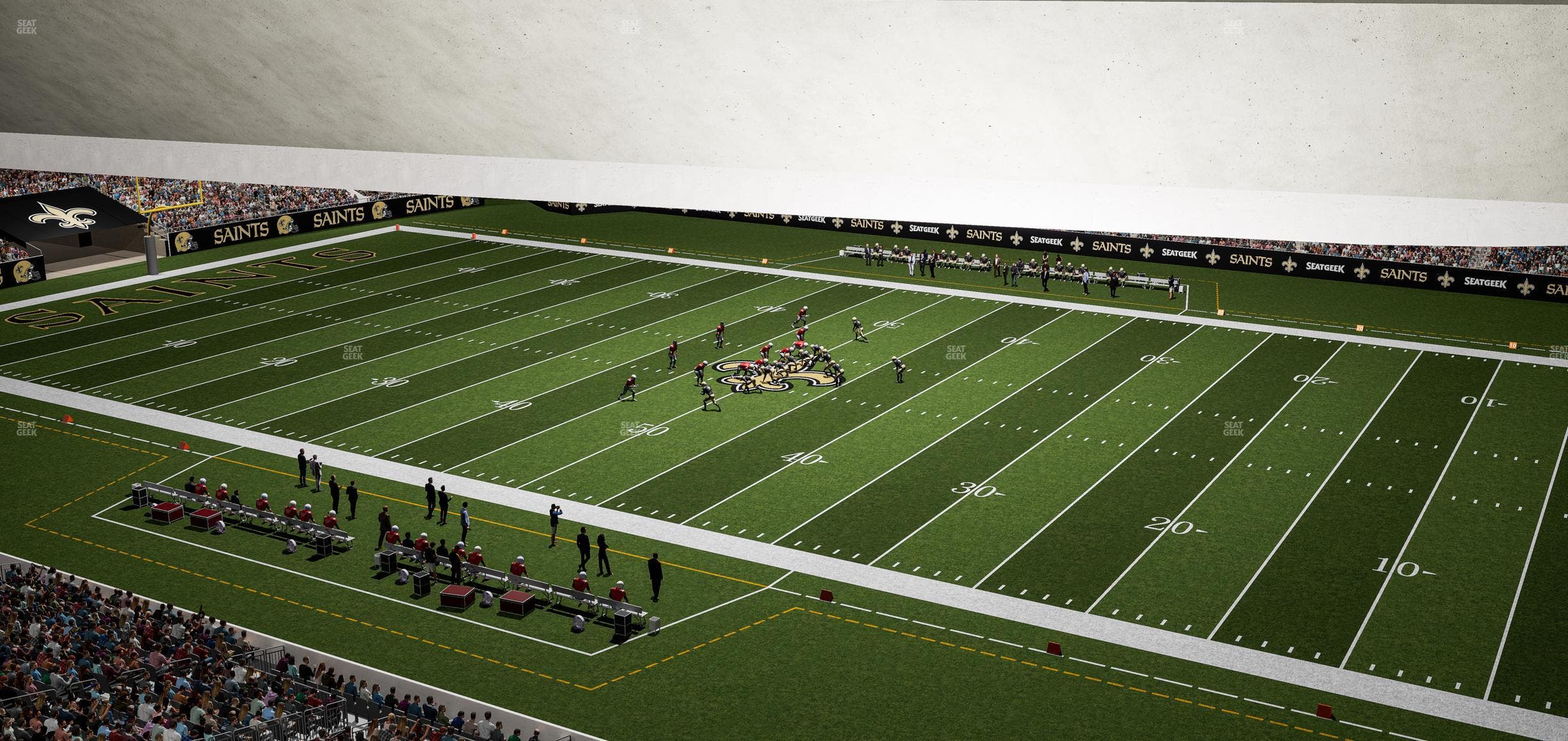 Caesars Superdome - Section Suite 409 Seat View