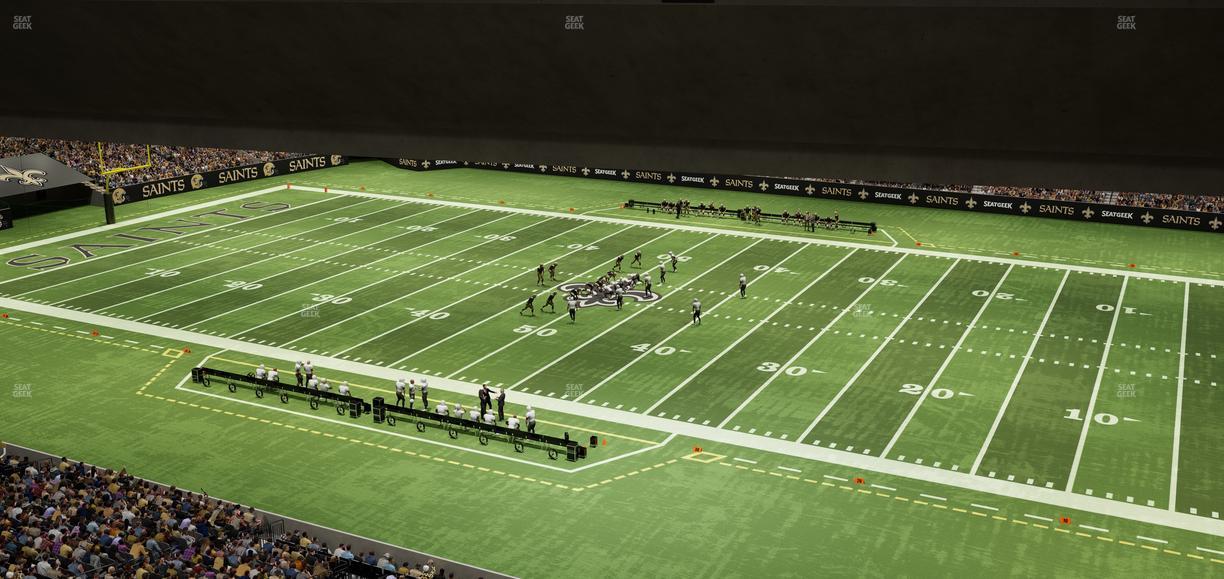 Caesars Superdome - Section Suite 410 Seat View