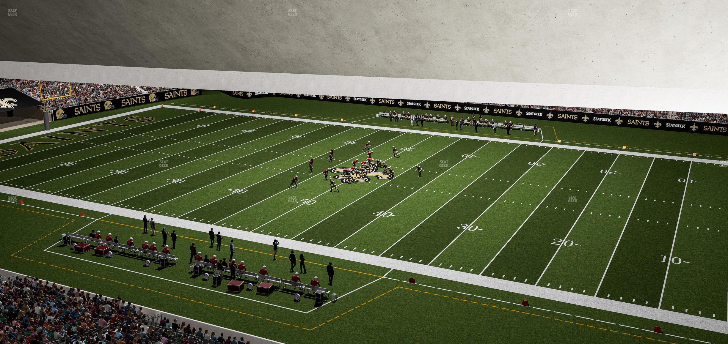Caesars Superdome - Section Suite 410 Seat View