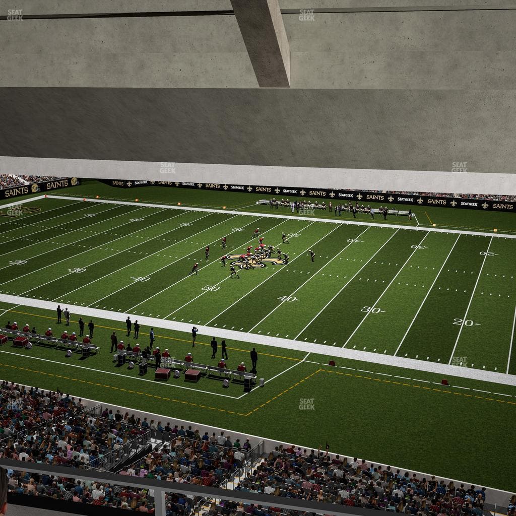 Caesars Superdome - Section Suite 411 Seat View