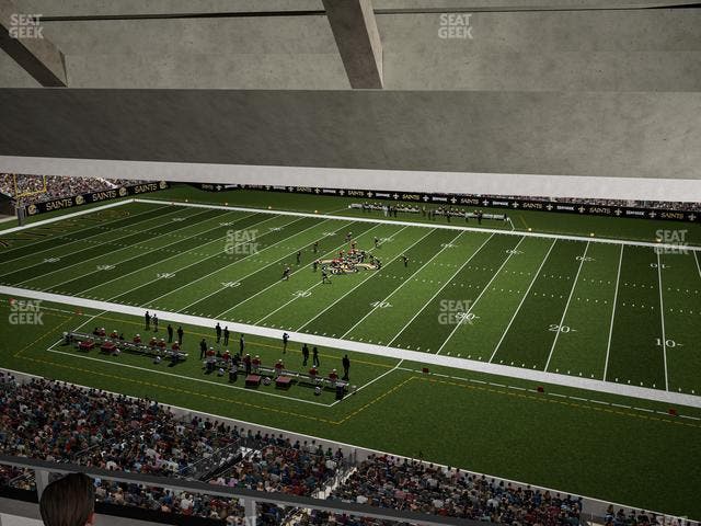 Caesars Superdome - Section Suite 411 Seat View