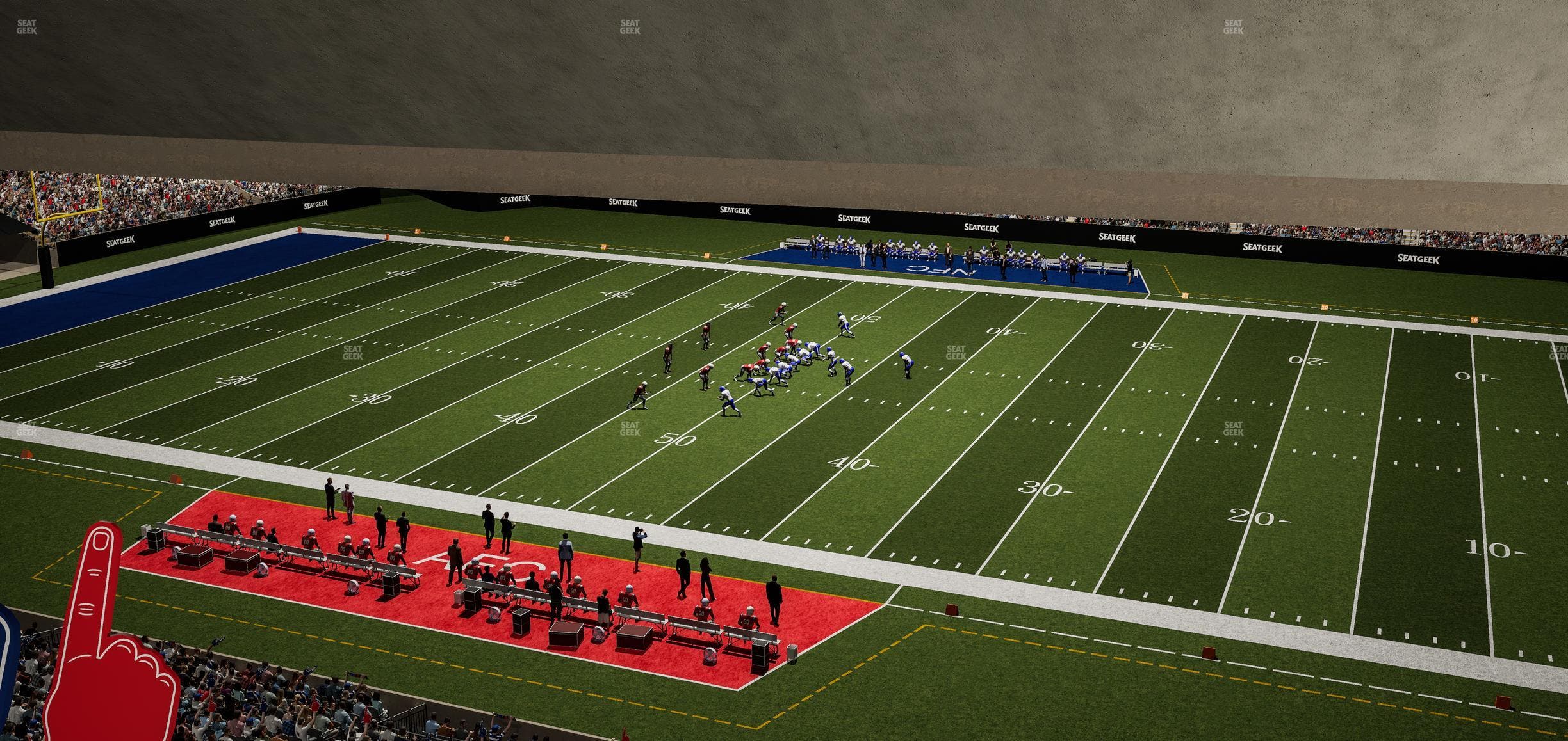 Caesars Superdome - Section Suite 411 Seat View