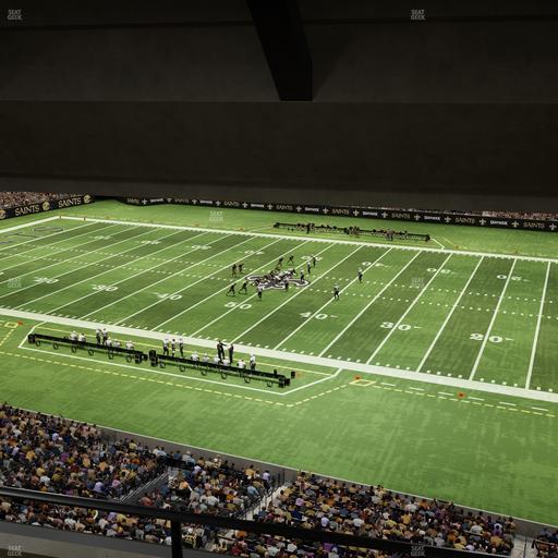 Caesars Superdome - Section Suite 411 Seat View
