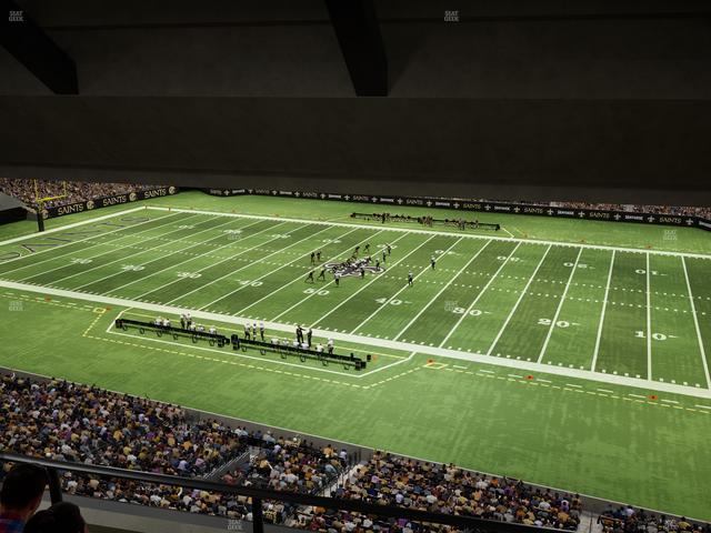 Caesars Superdome - Section Suite 411 Seat View