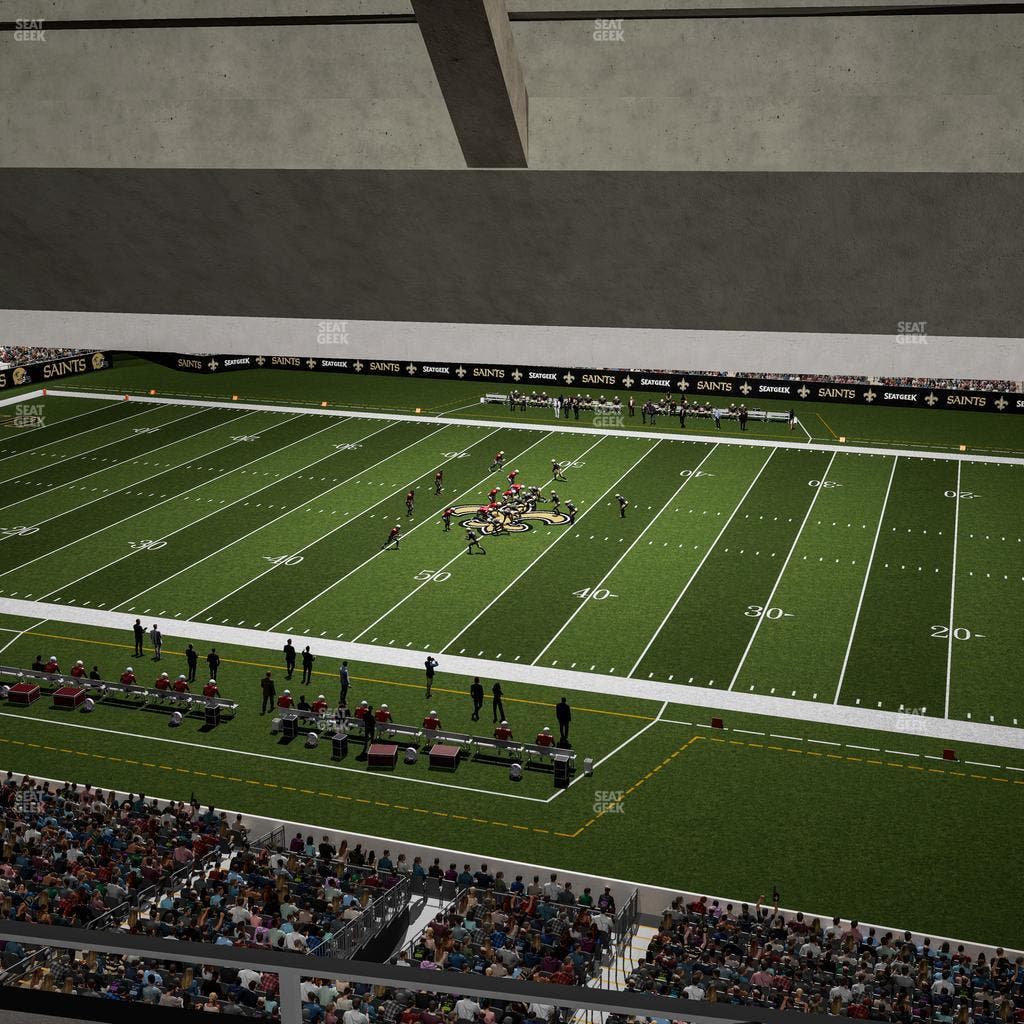 Caesars Superdome - Section Suite 412 Seat View