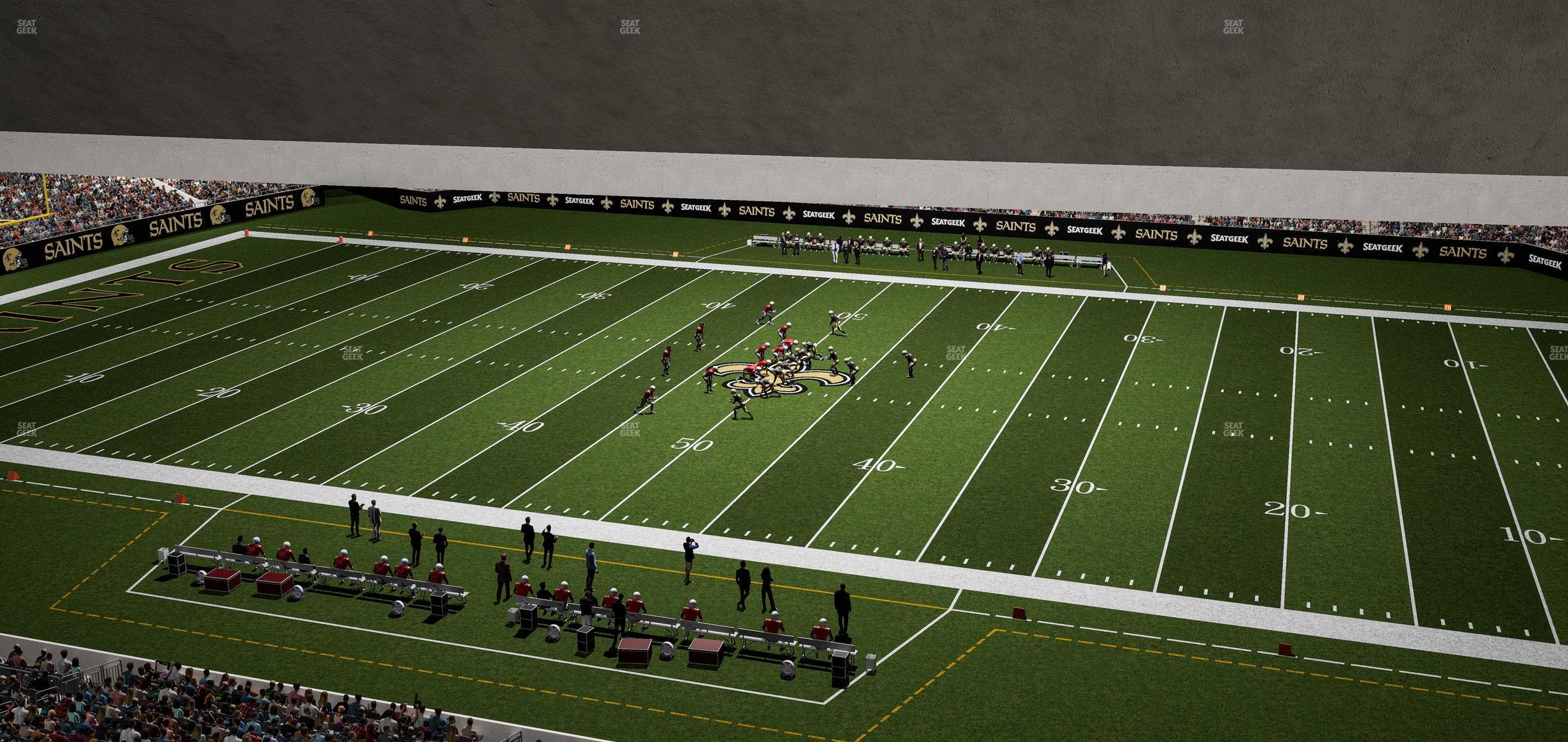 Caesars Superdome - Section Suite 412 Seat View