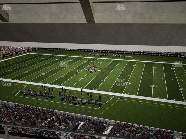 Caesars Superdome - Section Suite 412 Seat View