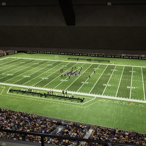 Caesars Superdome - Section Suite 412 Seat View