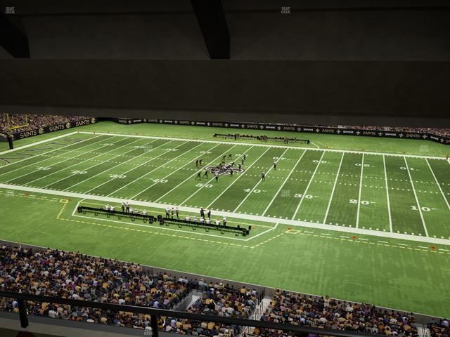 Caesars Superdome - Section Suite 412 Seat View
