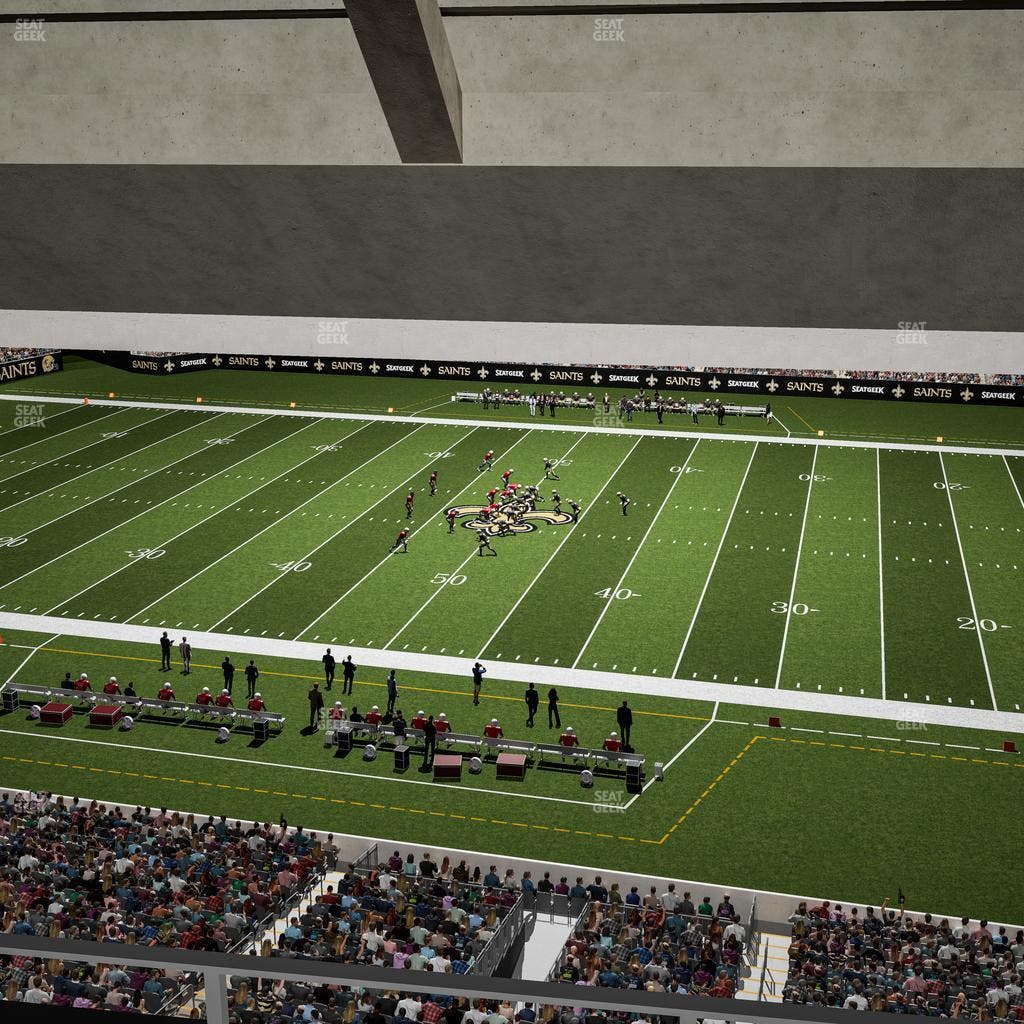 Caesars Superdome - Section Suite 413 Seat View