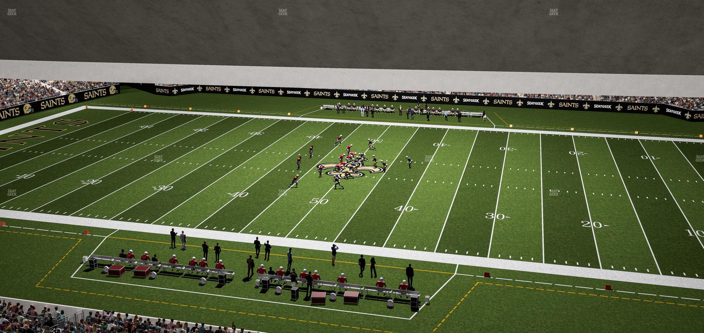 Caesars Superdome - Section Suite 413 Seat View