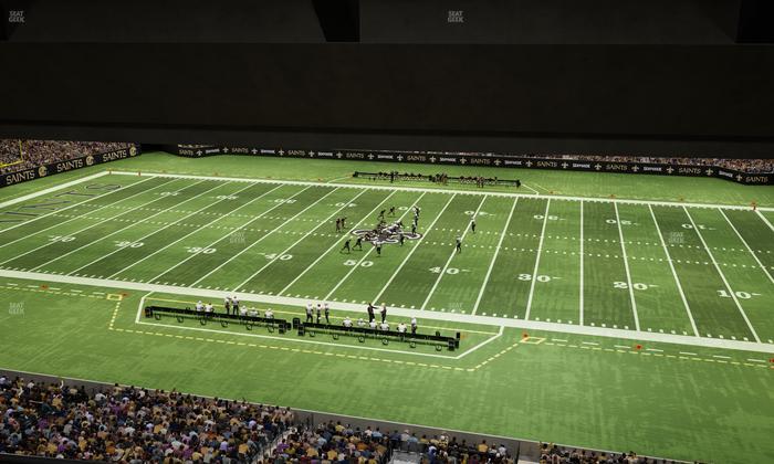 Caesars Superdome - Section Suite 413 Seat View