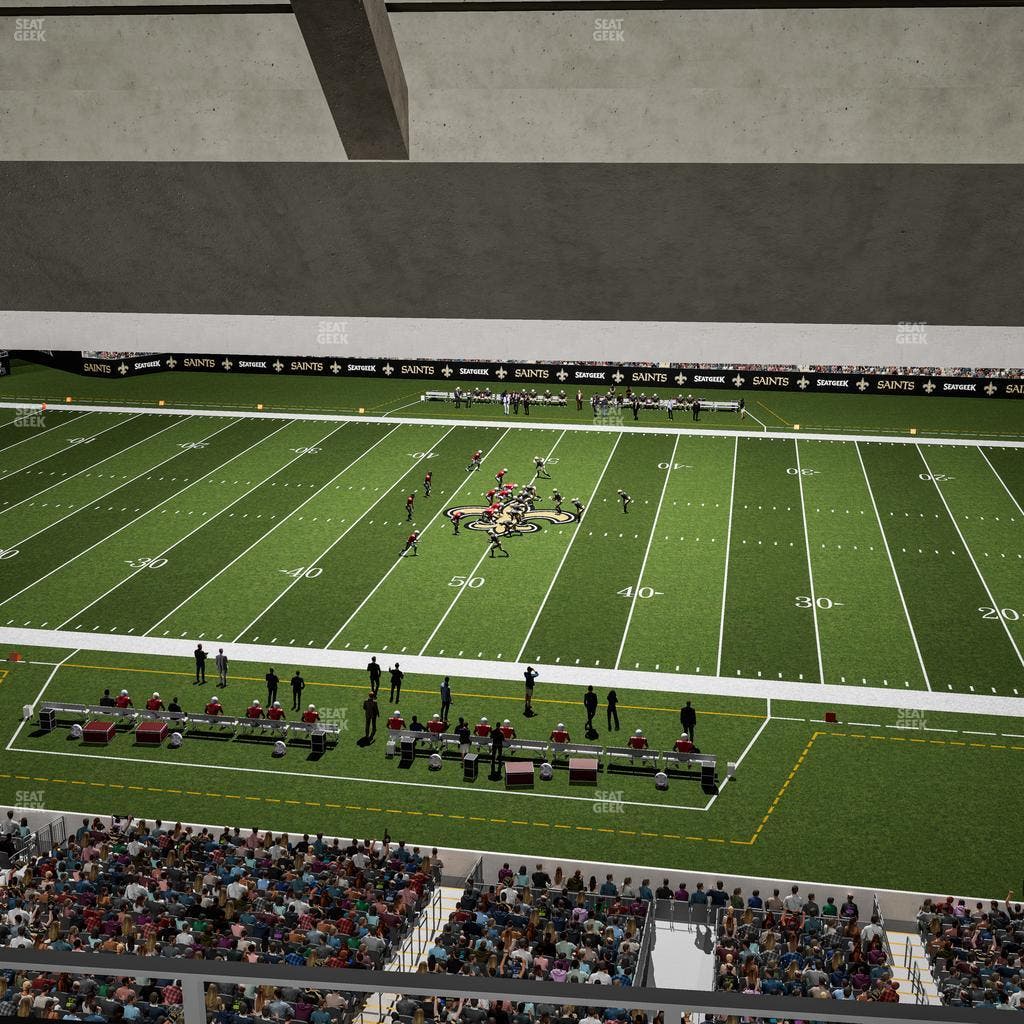 Caesars Superdome - Section Suite 414 Seat View