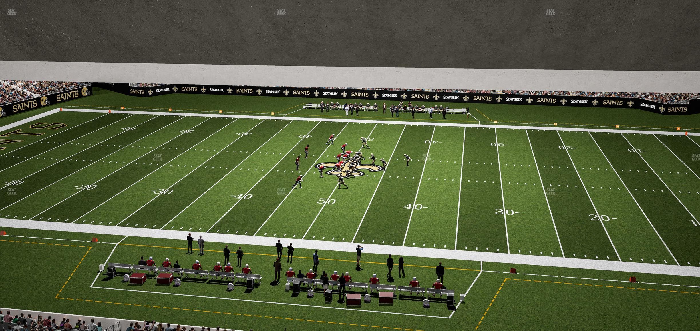 Caesars Superdome - Section Suite 414 Seat View